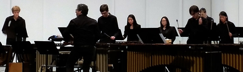 Julian Reports on His Percussion Immersion at Interlochen