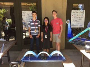 Ian Kinsel at Stanford Pre-Collegiate Institutes for the Engineering program.