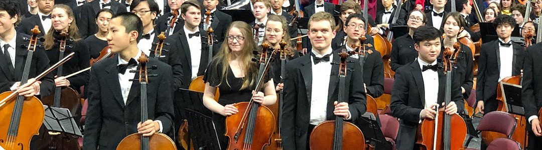 Maya performs with the Honors Orchestra as 4th chair cello at the ILMEA All-State Conference.