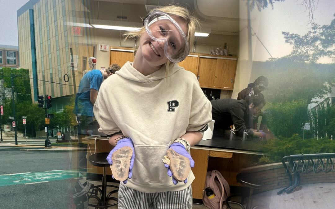 Addison Krotz attends the Summer Challenge Program at Boston University.