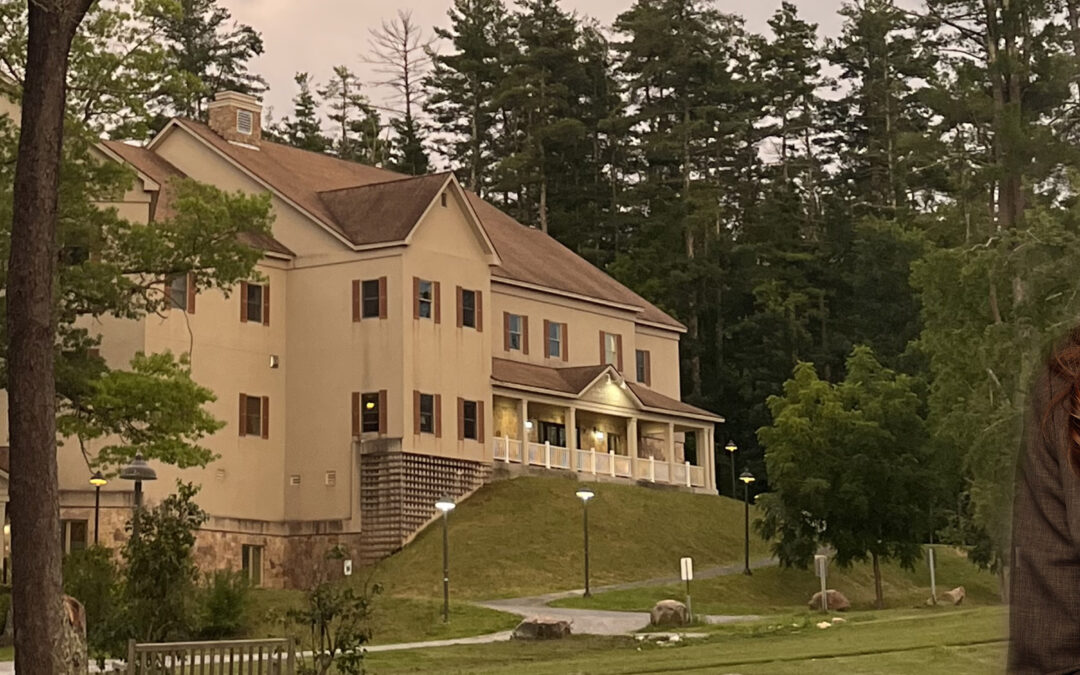 Emily Edwards attends the Bard College Young Writers Workshop.