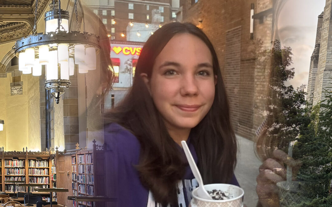 Reka Nabe attends "It’s a Matter of Life and Death: Bioethical Decision-Making" at Northwestern University.