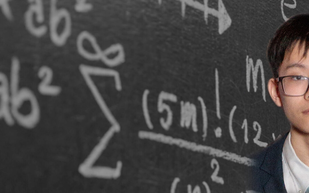 Takamichi Miyoshi studies Algebra 1.5 at AwesomeMath